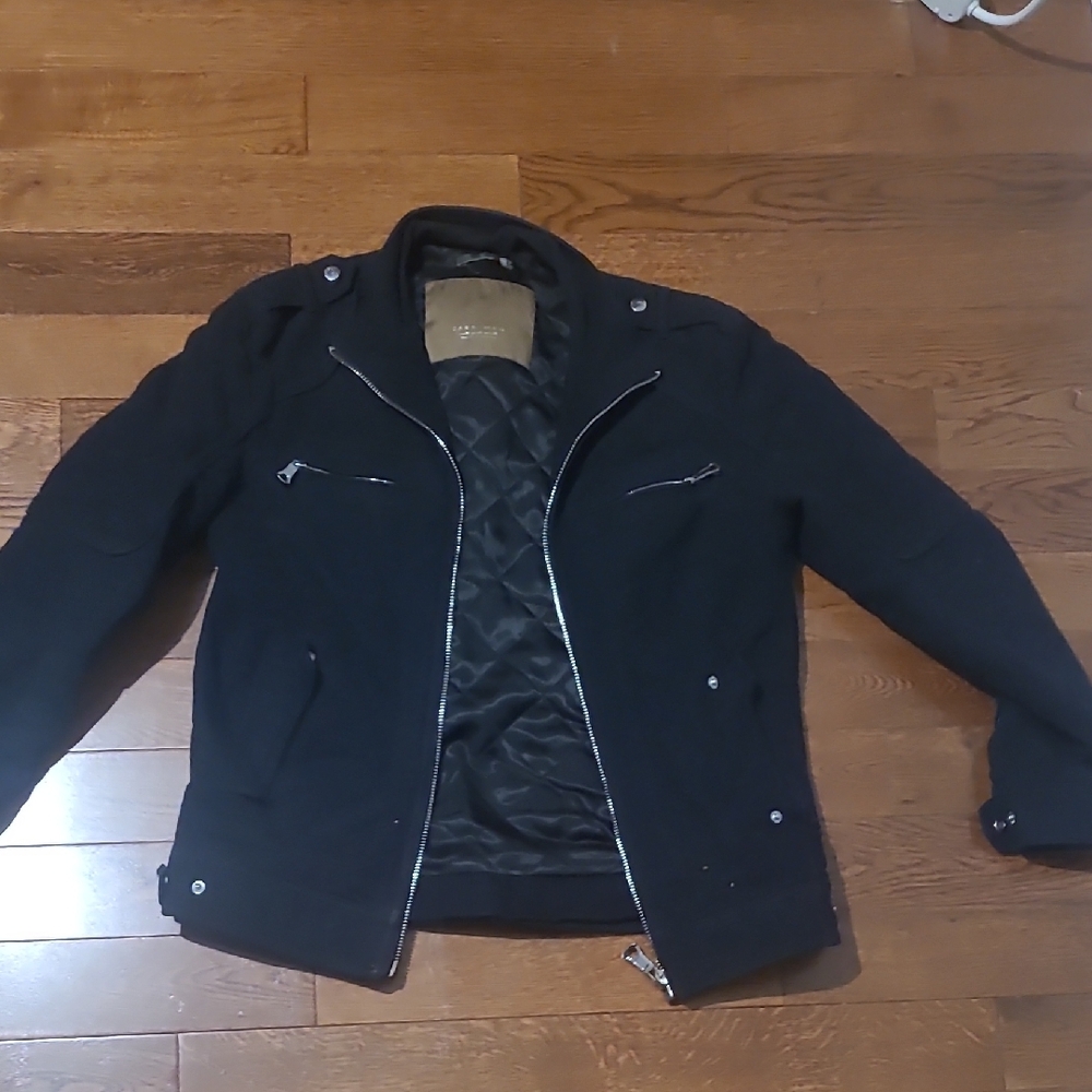 Men's Black Jacket Zara